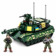 Конструктор ЗСУ Kids Bricks KB 1136 M1A2 Abrams из 681 детали