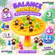 Настільна гра Balance Monkey Danko Toys BalM-02 — балансир з 54 мавпочками та IQ-шашками