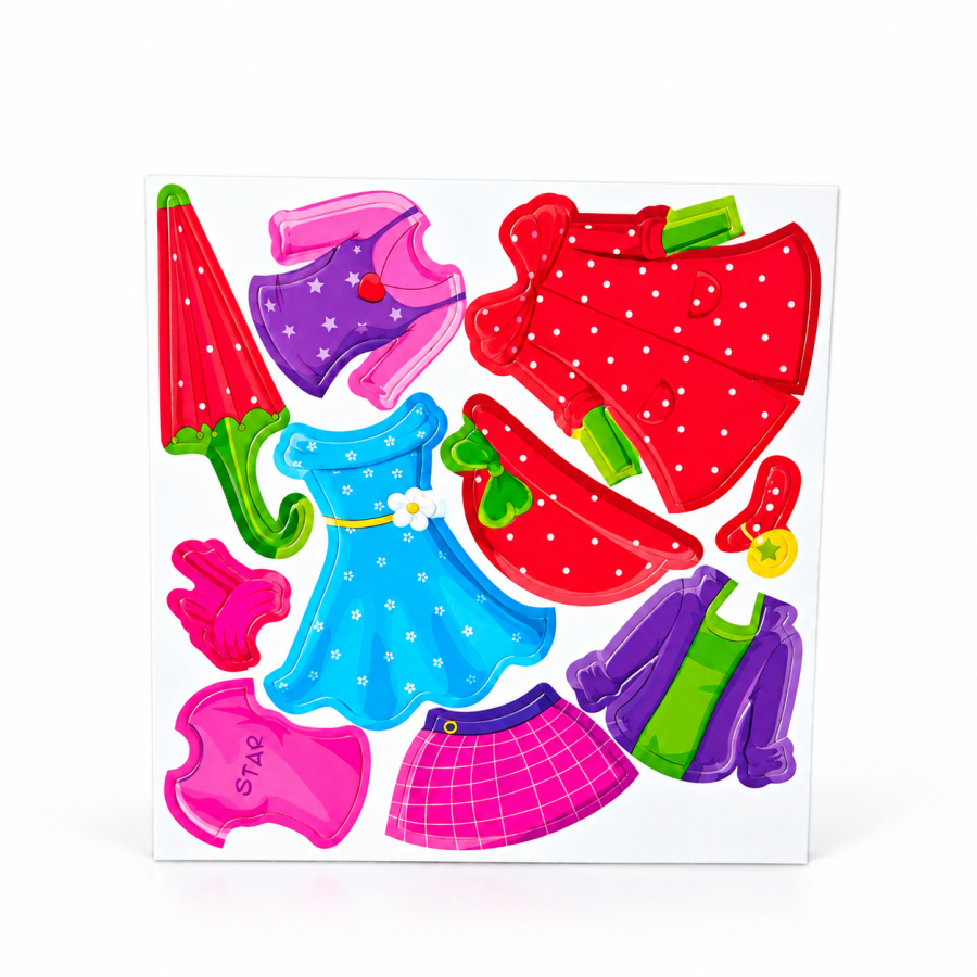 Магнитная одевалка Меган и Полли настольная игра Vladi Toys 