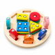 Деревянная развивающая игрушка 2в1 Сортер Магнитная рыбалка Tree Toys 13,5см