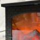 Декоративный камин-светильник 28×15×8 см с эффектом пламени — настольный LED-ночник на 3 AA