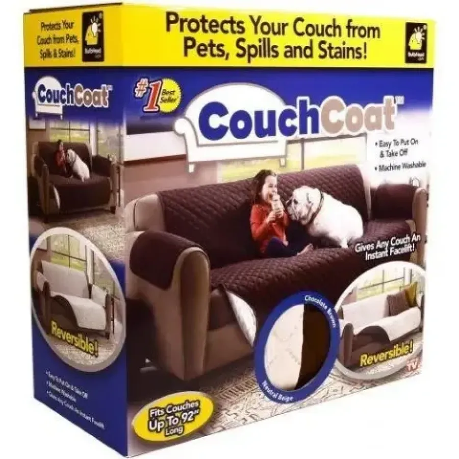 Покрывало на диван двухсторонний Couch Coat накидка на мебель.