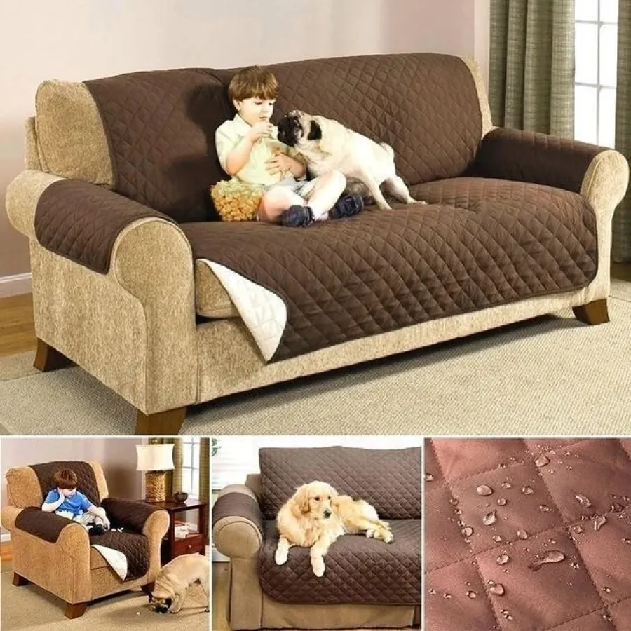Покрывало на диван двухсторонний Couch Coat накидка на мебель.