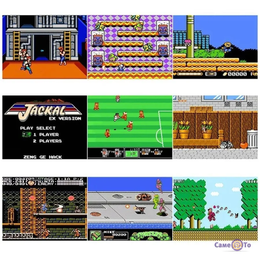 Игровая приставка с джойстиком Retro FC Game Box Sup Dendy 400 in 1