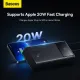 Поверь банк Baseus 22.5w 30000 mah Star Lord с быстрой зарядкой (quick charge 3.0 power bank)