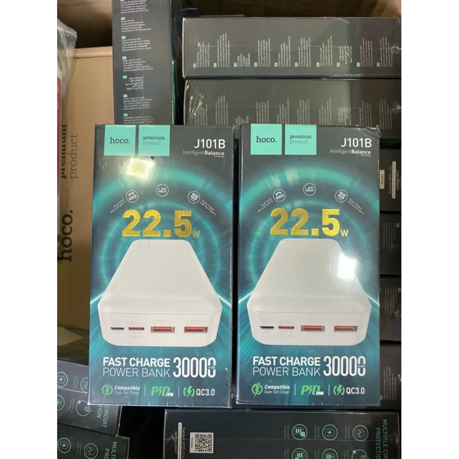 Hoco j101b power Bank 30000 mah 22.5w зарядное устройство