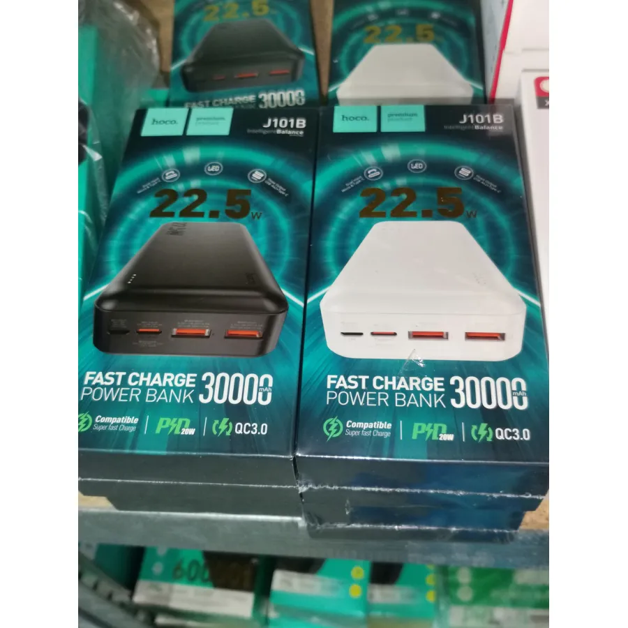 Hoco j101b power Bank 30000 mah 22.5w зарядное устройство