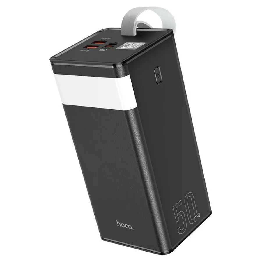 Hoco J86A power Bank, 50000 mAh, Micro-USB/Type-C 18W, 2 * USB 22.5W і Type-C PD 20W, LED цифровий дисплей