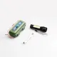 Ліхтар ручний акумуляторний світлодіодний у зеленому кейсі Bailong BL-511 COB usb Міні ліхтарик світлодіодний