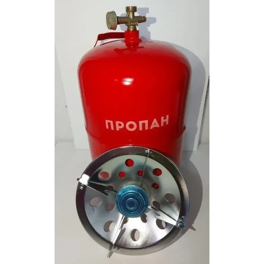 Газовий балон 12л червоний
