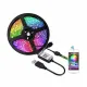 Светодиодная лента 5м разноцветная RGB+USB