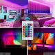 Светодиодная лента 5м разноцветная RGB+USB