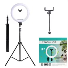 Набор Штатив 210см  + Кольцевая LED лампа Ring Light qx-300 30см от USB
