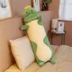 Большая мягкая плюшевая игрушка антистресс Динозавр игрушка-подушка обнимашка  90см