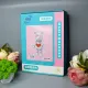 Конструктор 3D Magic Blocks у формі ведмедика Bearbrick "Kisses" Серце 3031 деталь