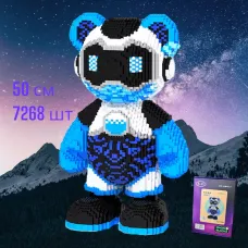 Конструктор  Magic Blocks 3D в виде в виде панды Bearbrick 7268 деталей 50 см