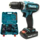 Аккумуляторный шуруповерт Makita 24v ручной  для дома  с набором инструментов, Аккумуляторная дрель-шуруповерт