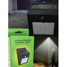 Уличный настенный фонарь LED на солнечной батарее, уличный светильник для освещения территории