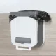 Мусорное ведро на дверь Foltable Trash Bin  кухонная складная корзина для мусора и отходов белая