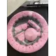 Обруч для фитнеса Хула хуп гимнастический Hula Circle кольцо спортивное с утяжелением тренировок