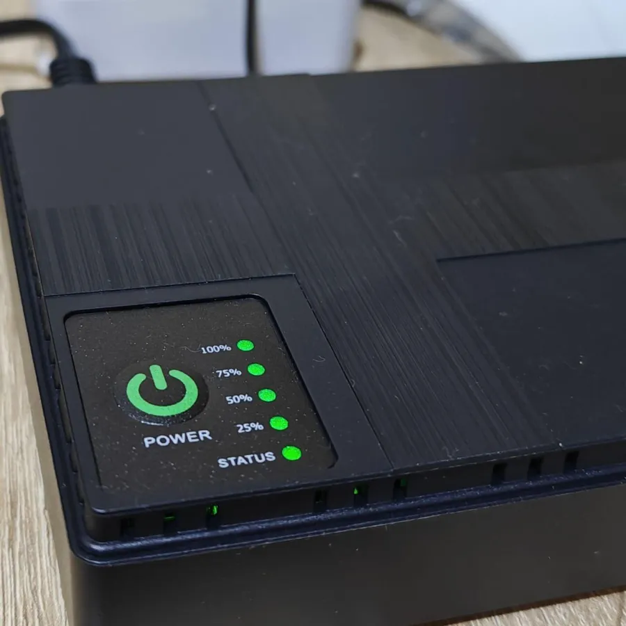 UPS для Wi-Fi роутера DC1018P 10400 Mah Упс Мини Ибп 5 9 12V Павербанк для роутера 12 вольт