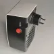Портативний настінний нагрівач з таймером Ph 8006 900W, маленький тепловентилятор із дисплеєм і пультом