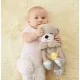Мягкая детская игрушка дышащая выдра Серая fisher price для сна, игрушка-ночник Выдра с функцией дыхания