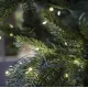 Гирлянда Роса USB, 5 метров, 150 LED на зеленой проволоке с пультом, светодиодная гирлянда для ёлки