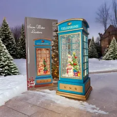 Новогодний декоративный ночник со снегом Water Lantern BA 0121 музыкальный ретро светильник с эффектом снега