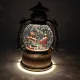 Новорічний музичний світильник Куля зі снігом Water Lantern 22 см ОО-942 ретро ліхтар з ефектом снігу