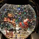 Новорічний музичний світильник Куля зі снігом Water Lantern 22 см ОО-942 ретро ліхтар з ефектом снігу
