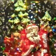 Новорічний музичний світильник зі снігом Куля Water Lantern 22 см ОО-944 ретро ліхтар з ефектом снігу