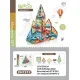 Магнітний конструктор DIY 29 деталей Magnetic Blocks "Літери" динамічний конструктор