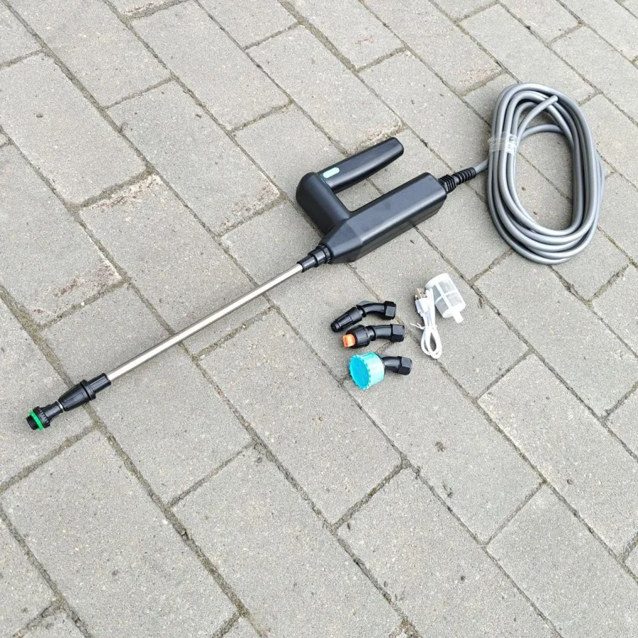 Портативний акумуляторний міні-обприскувач 2200 mAh з 3 насадками - ручний прилад для поливу рослин