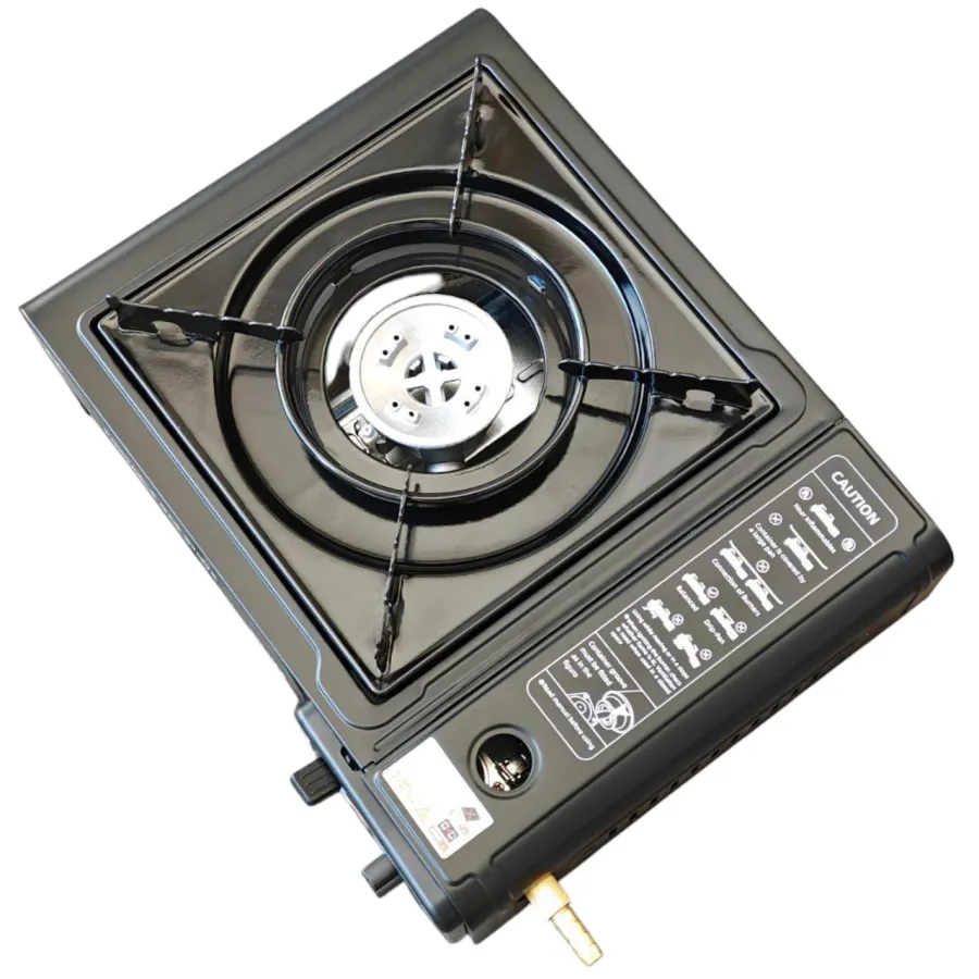 Портативная туристическая газовая плита в кейсе с переходником — Portable Gas stove BDZ-155-A