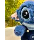 Стіч у комбінезоні 30 см Stitch, м'яка іграшка Стіч дісней у костюмі на подарунок дорослому та дитині