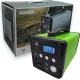 Портативная зарядная станция для ноутбуков 300Wh 12V/26Ah | Выход 220V до 120W | Power Bank для ноутбука, роутера + 2 LED-лампы