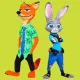 3D конструктор Ник Уайлд Magic Blocks лис из Зверополиса 42 см, 2500+ деталей