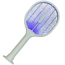 Аккумуляторная электрическая мухобойка-ракетка Mosquito Lamp от комаров и мух, 44×20 см