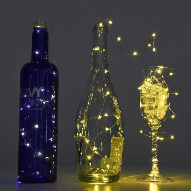 Гирлянда 400 LED на 20 нитях с тёплым свечением