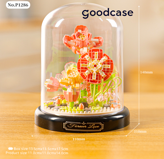 Конструктор Рожеві Камелії P1286 - GoodCase