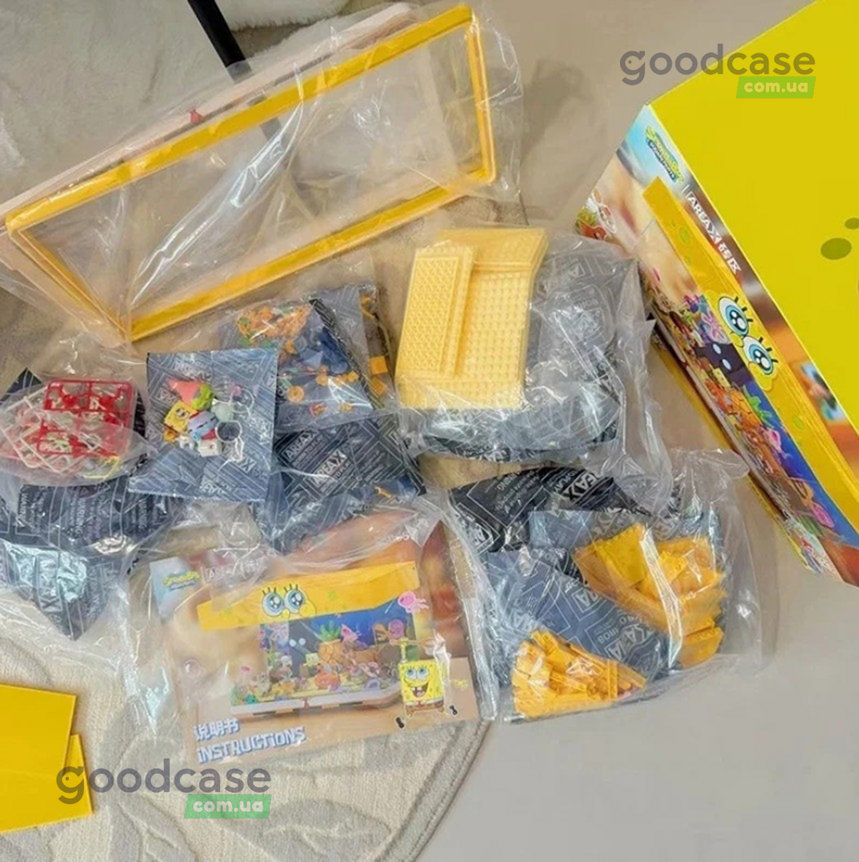 Спанч боб конструктор акваріум що всередині